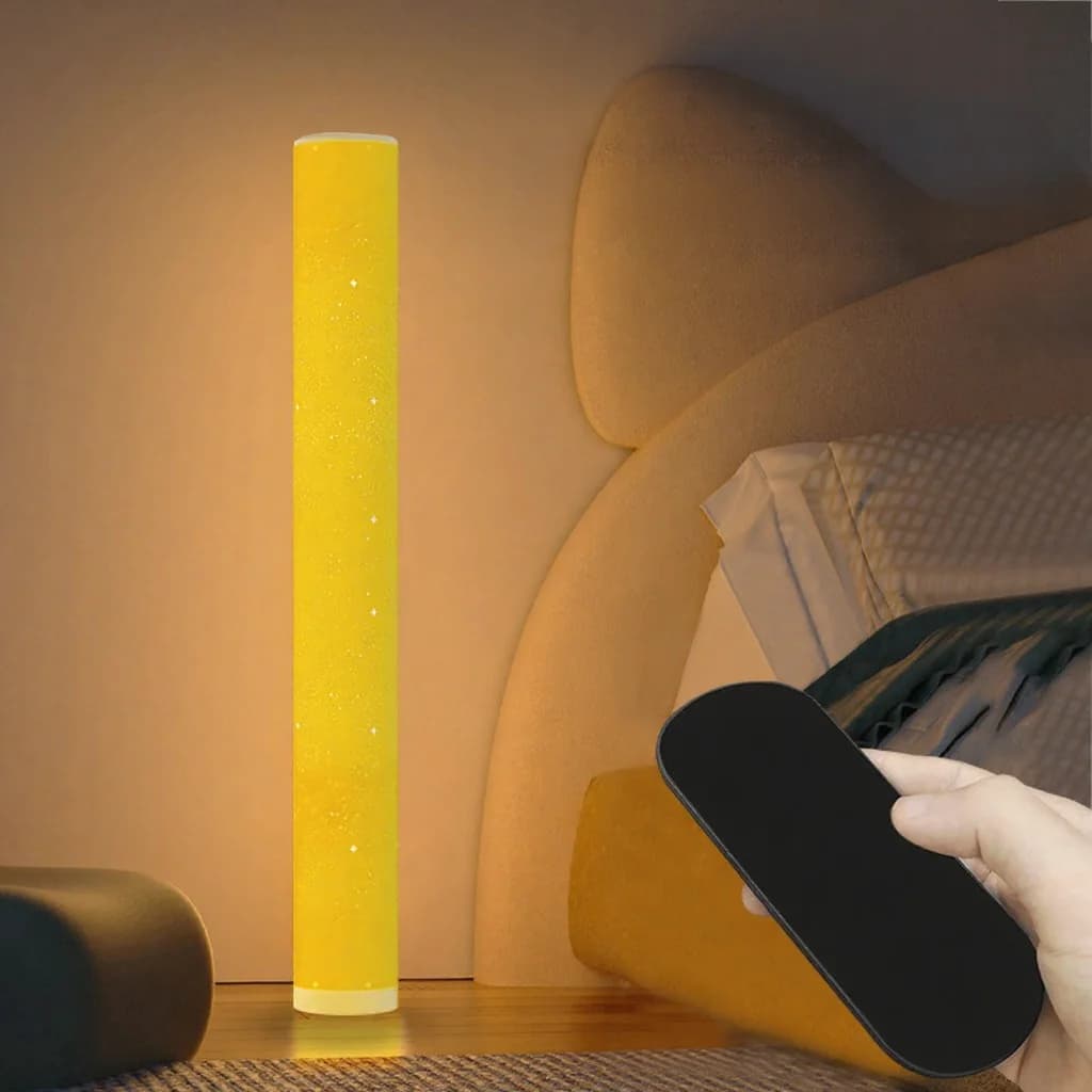 RGB LED vloerlamp met sterrenpatroon, afstandsbediening en app