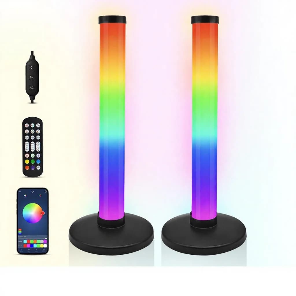 RGB Sfeerlamp met Geluidssync en App-bediening voor Bureau