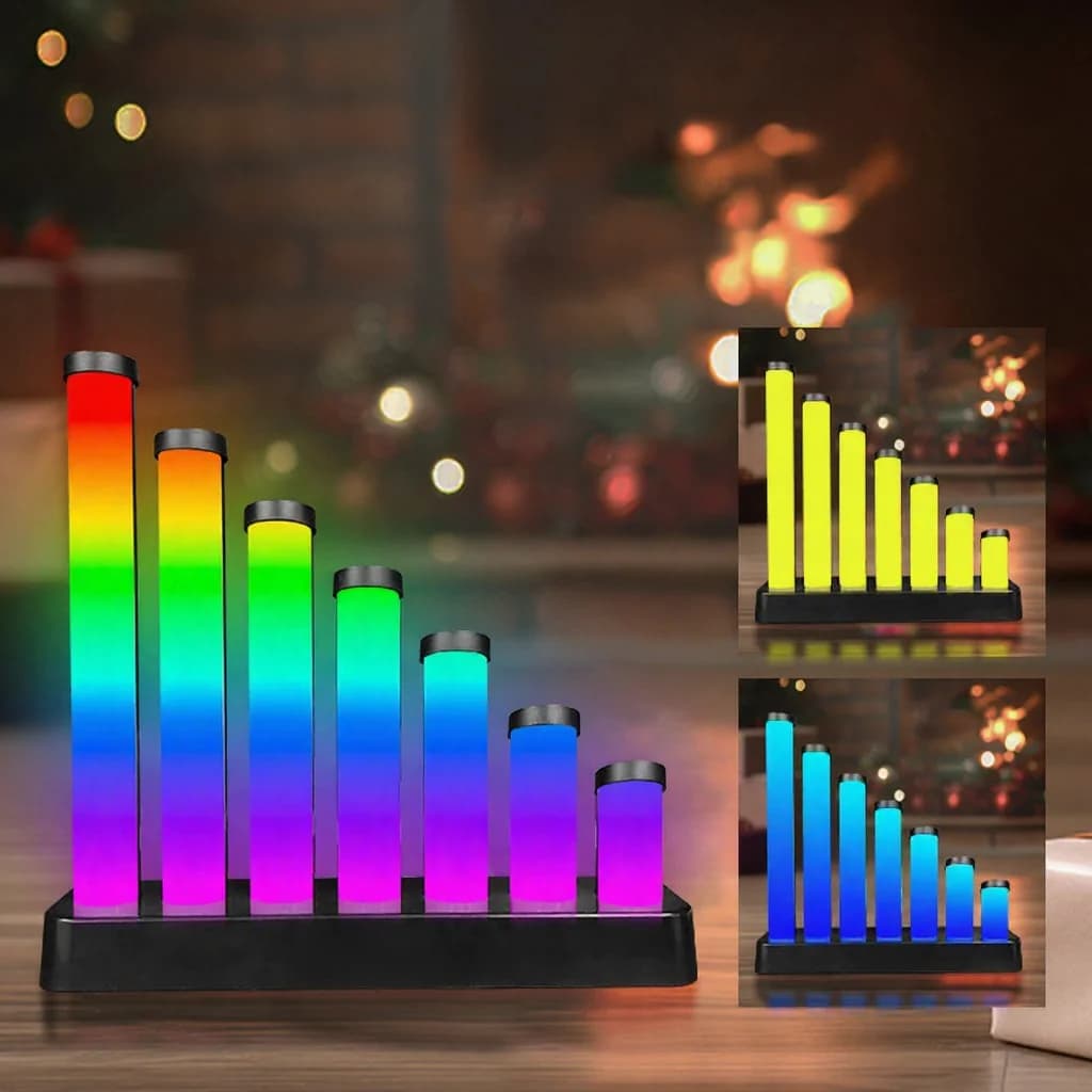 RGB LED Bureaulamp met Geluidsreactie en App-bediening