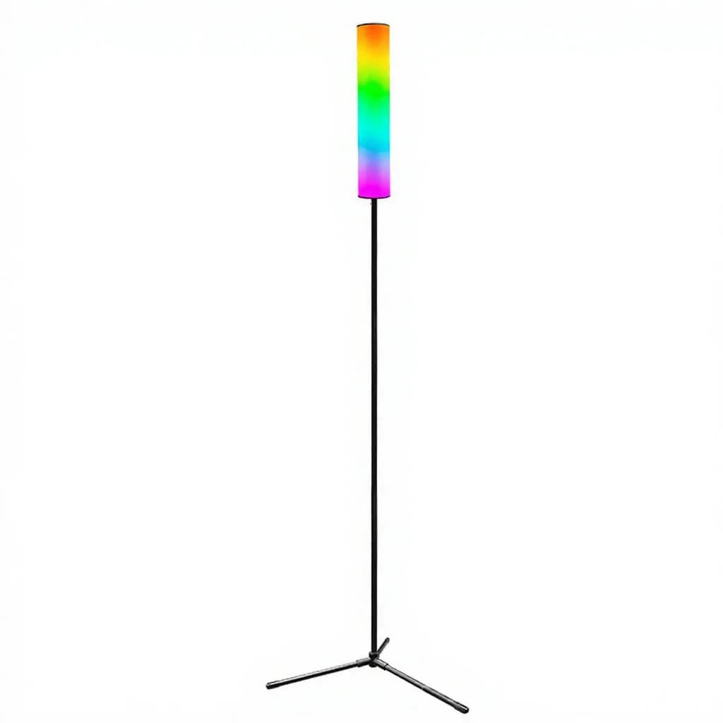 RGB LED statief vloerlamp met afstandsbediening voor slaapkamer en woonkamer