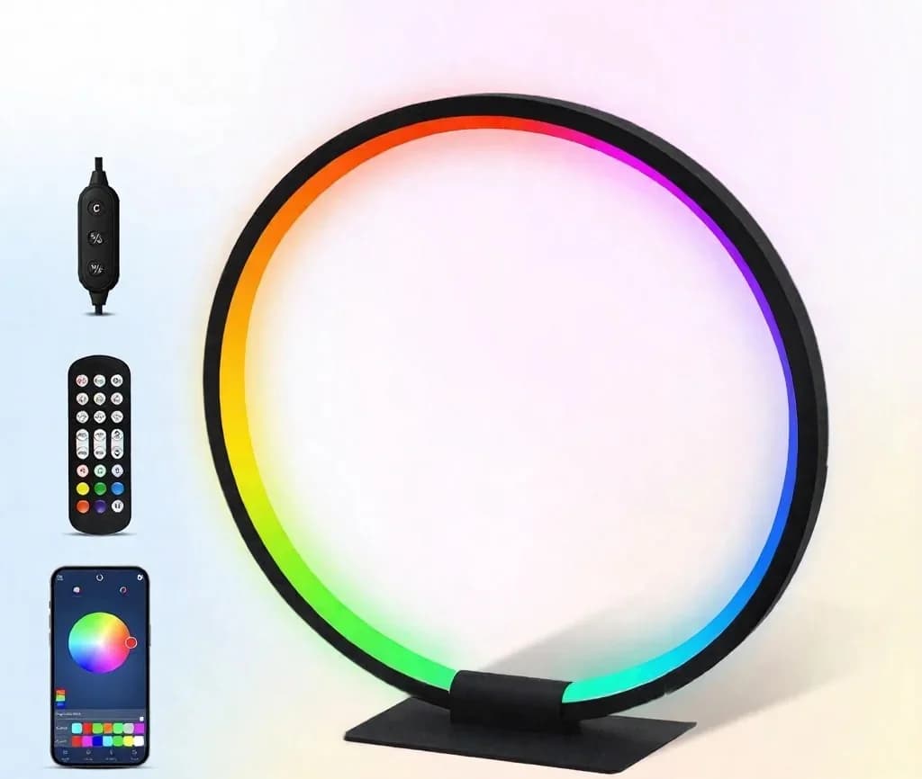RGB LED Sfeernachtlampje met Muzieksync