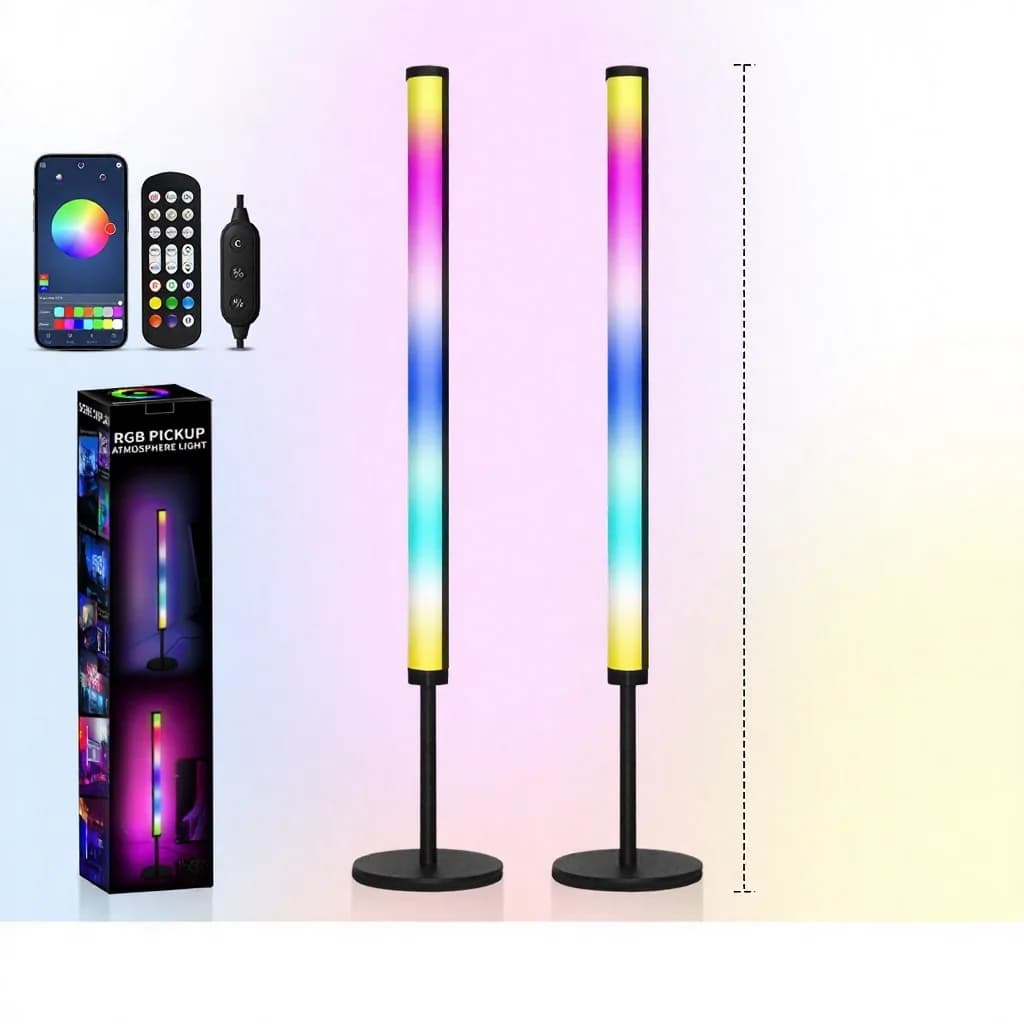 RGB LED-sfeerlamp voor bureau met muzieksynchronisatie en app-bediening