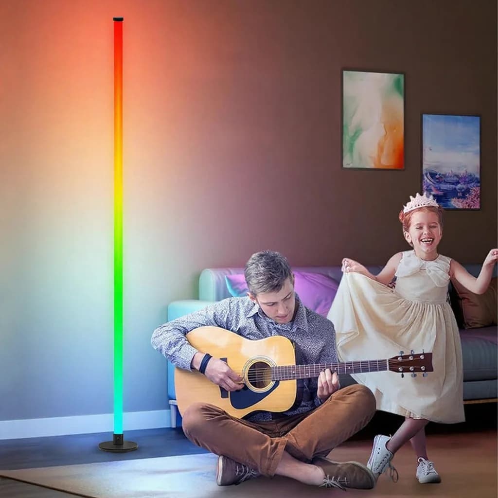 RGB LED vloerlamp met app-bediening voor woonkamer