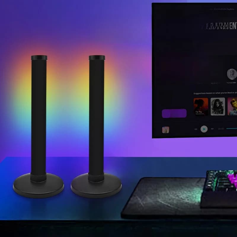 RGB Sfeerlamp met Geluidssync en App-bediening voor Bureau
