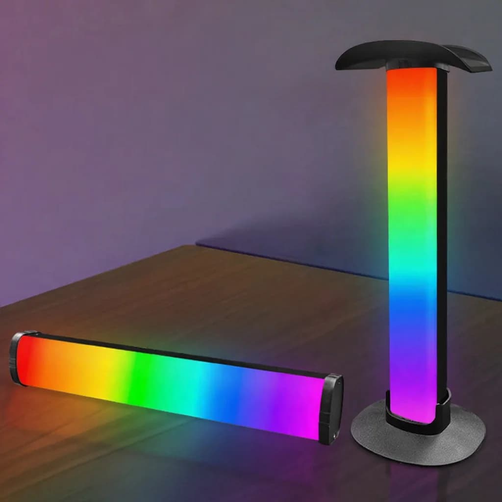 RGB Gaming Sfeerlamp met Hoofdtelefoonhouder en Geluidssync