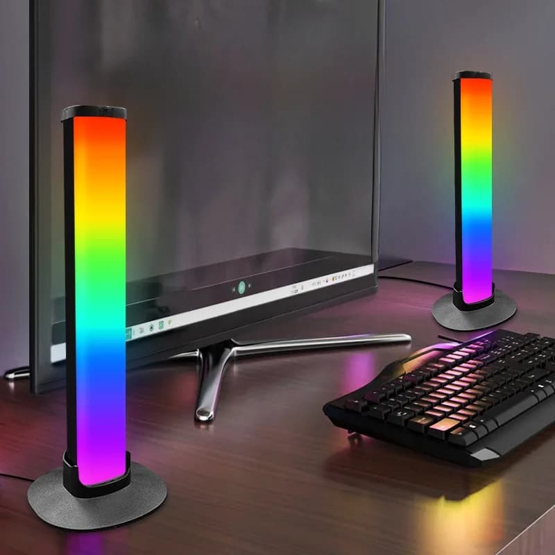 RGB Gaming Sfeerlamp met Hoofdtelefoonhouder en Geluidssync