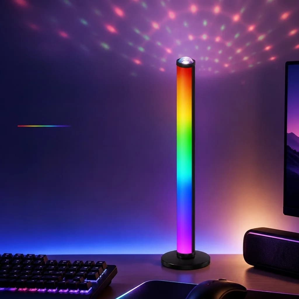 RGB Projectie Sfeerlamp met Muzieksynchronisatie en Afstandsbediening