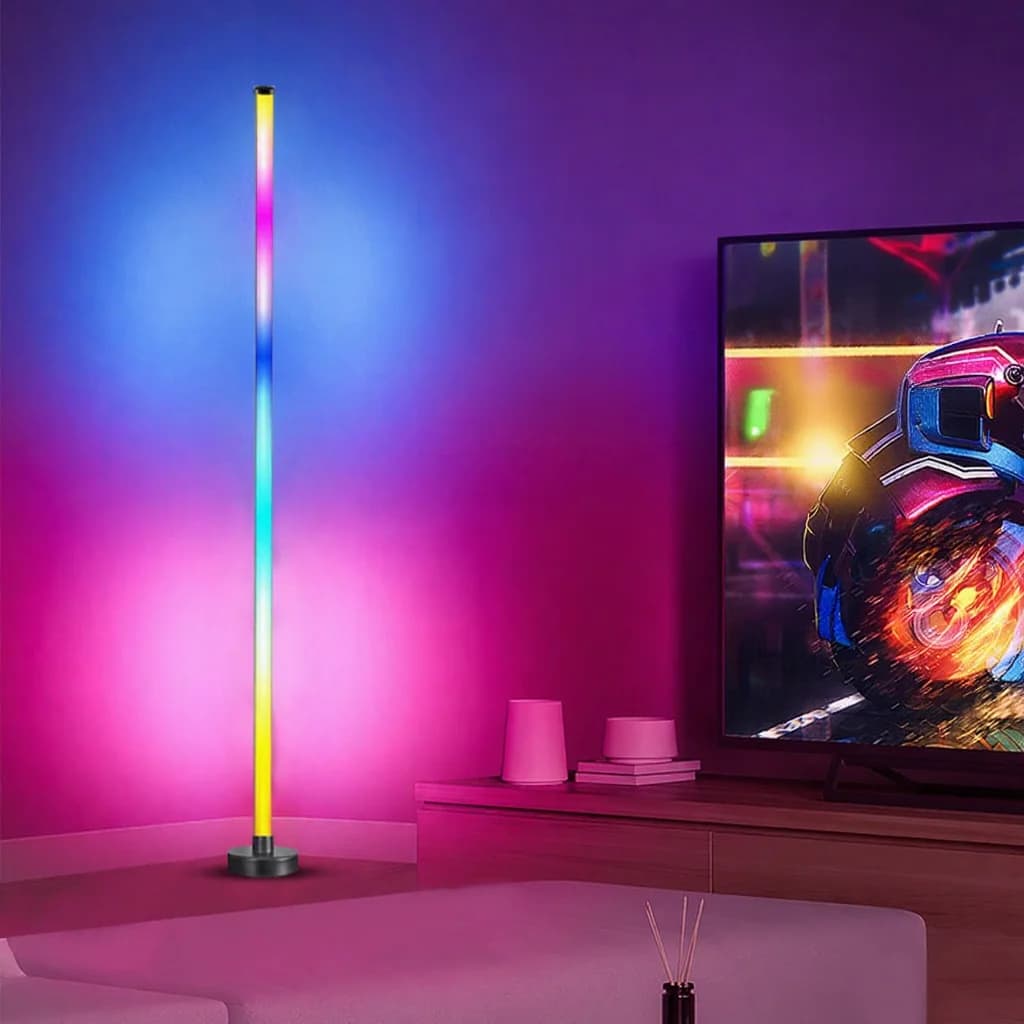 RGB Kleurovergang Vloerlamp met Muzieksync en App-bediening