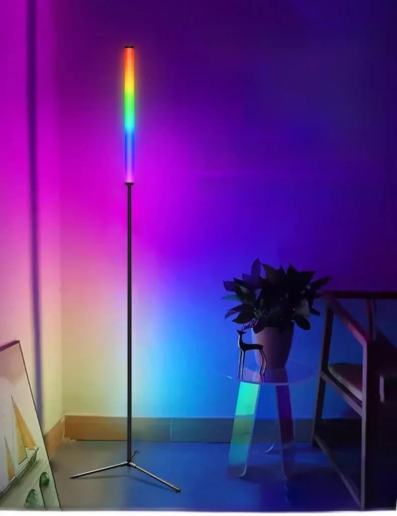 RGB kleurveranderende vloerlamp met muziek-synchronisatie en app-bediening