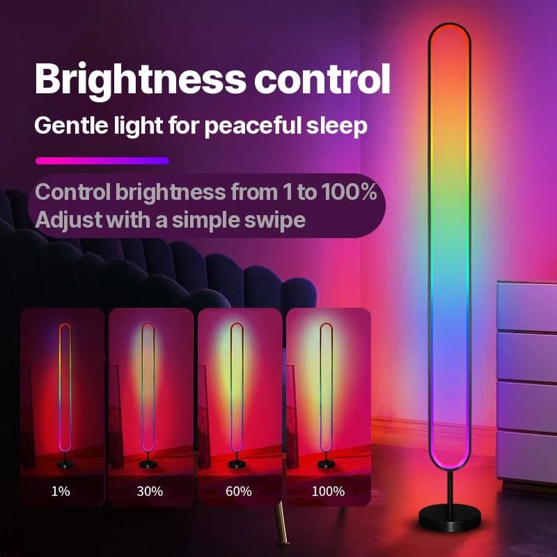 RGB LED Geluidsgeactiveerde Sfeerlamp met App-bediening