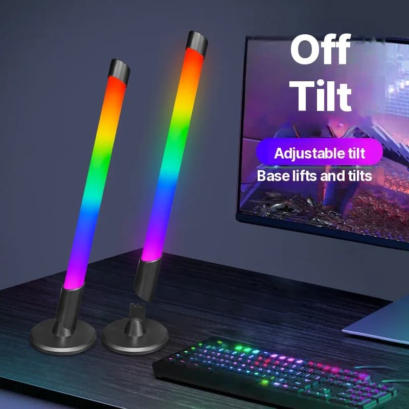 USB RGB-sfeerlicht met muzieksynchronisatie voor desktopgaming