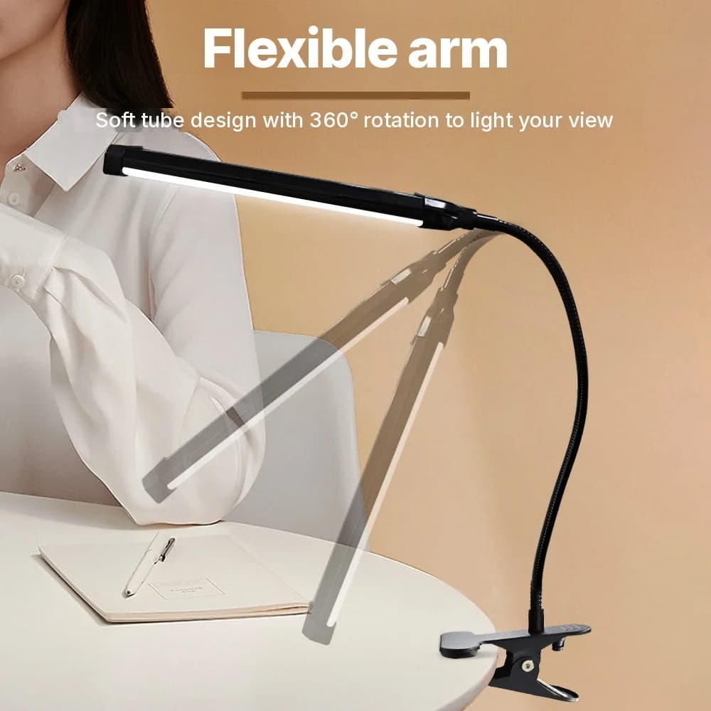 USB LED Klem Bureau Lamp voor Lezen en Studeren