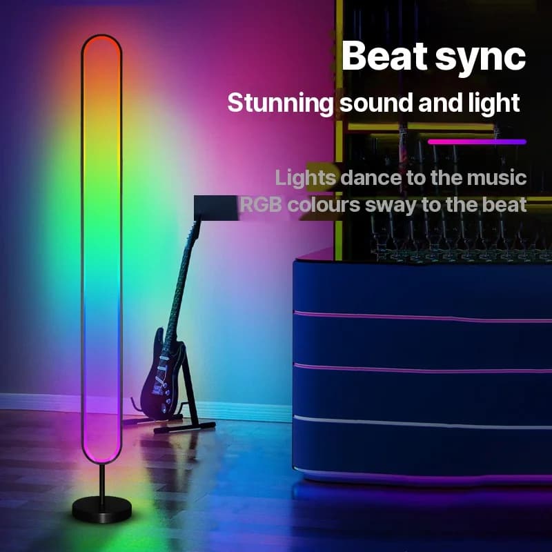 RGB LED Geluidsgeactiveerde Sfeerlamp met App-bediening