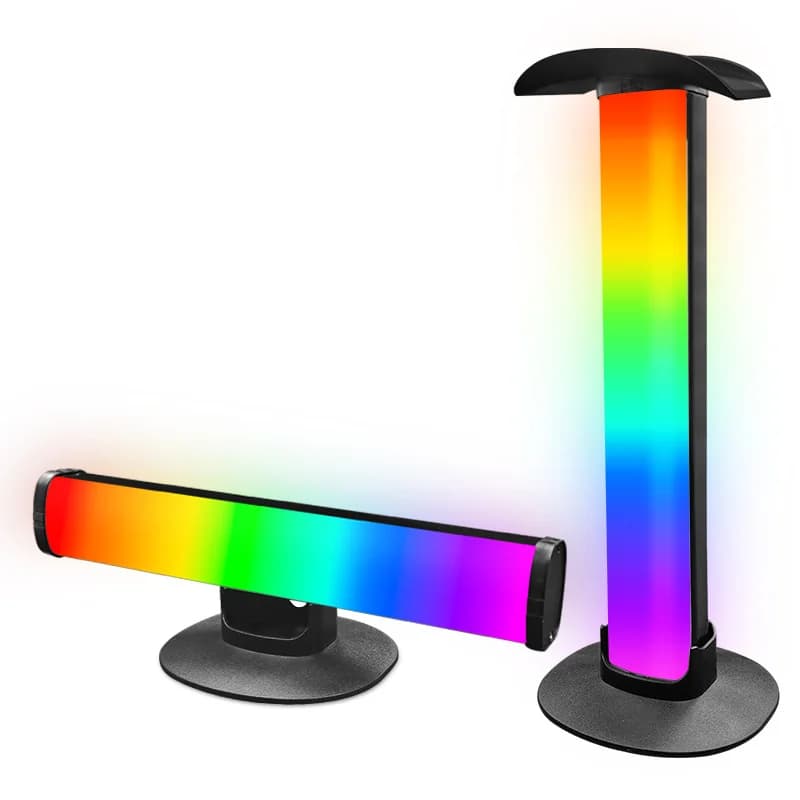 RGB Gaming Sfeerlamp met Hoofdtelefoonhouder en Geluidssync