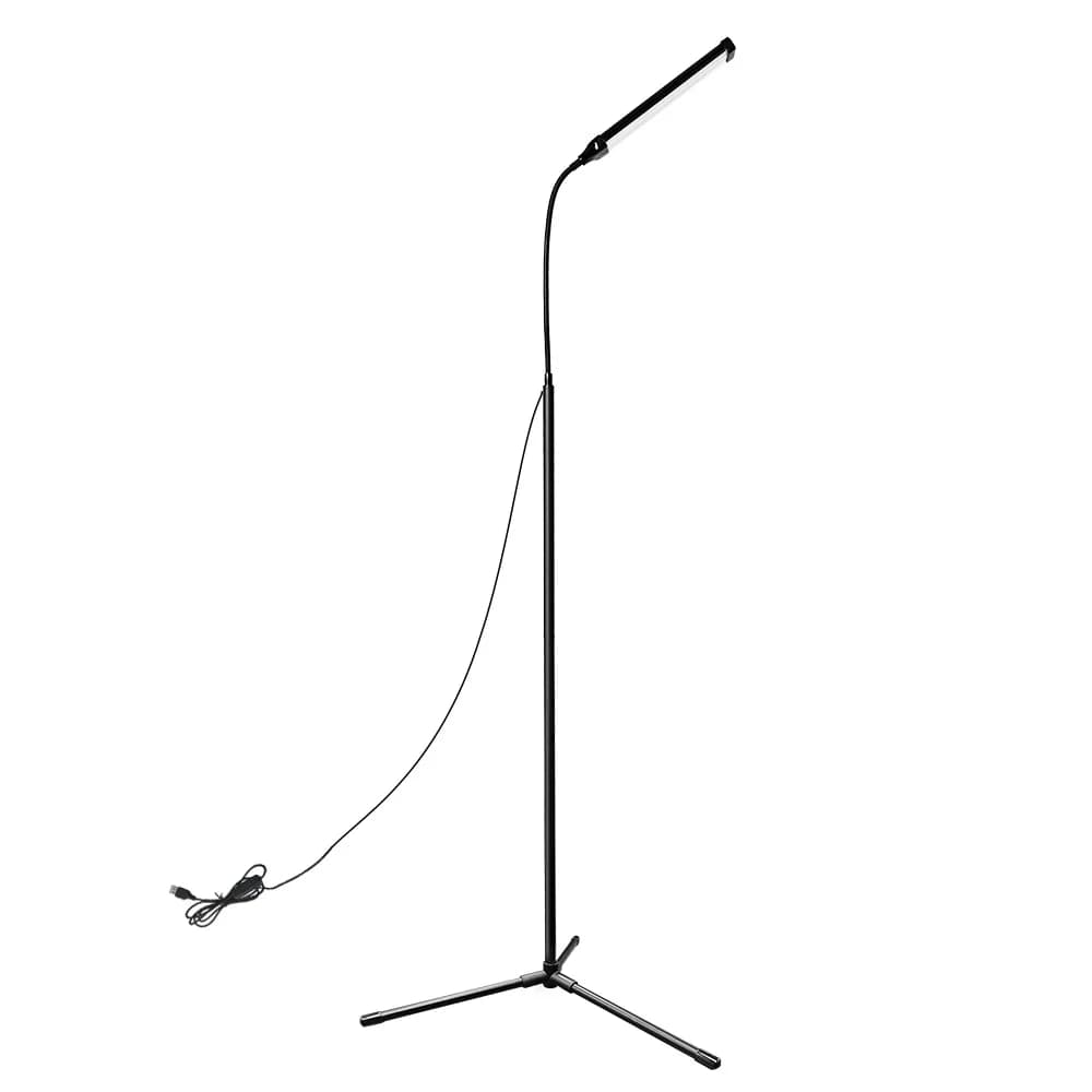 USB Vloerlamp met Statief en Drie Kleurmodi
